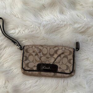 Coach Bag Nude and Brown